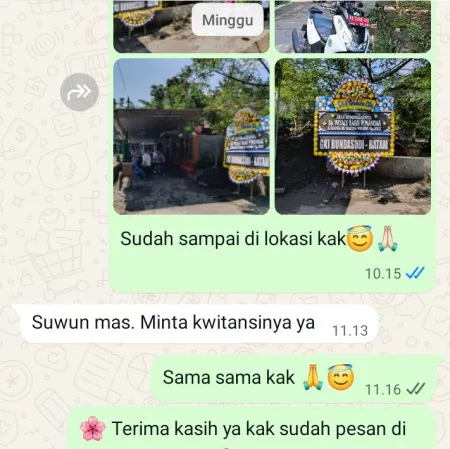 Pengiriman Papan Bunga Duka Leyangan Ungaran Timur