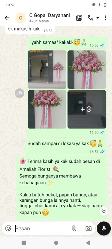 Pengiriman Karangan Bunga Leyangan Ungaran Timur