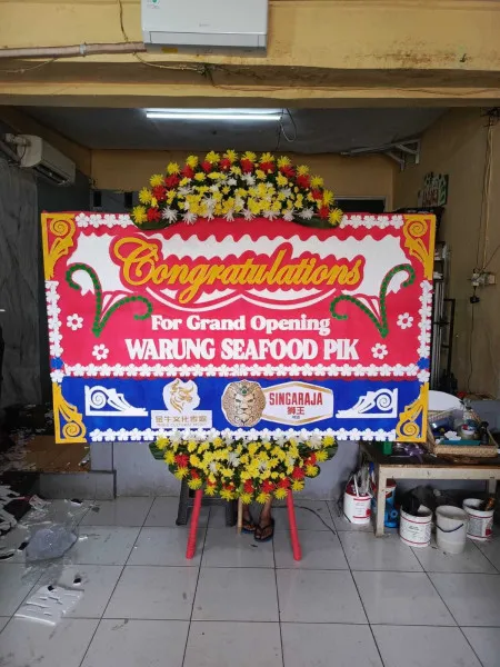Papan Bunga Ucapan Selamat Leyangan Ungaran Timur