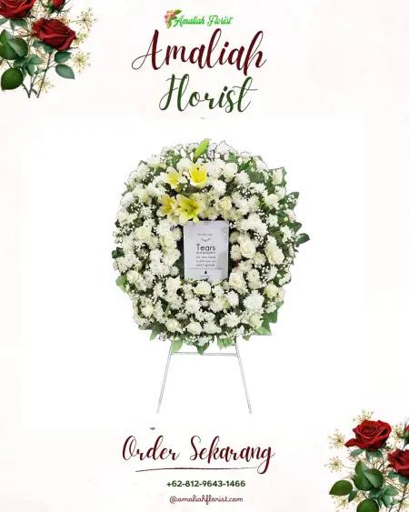 Krans Bunga Duka Leyangan Ungaran Timur