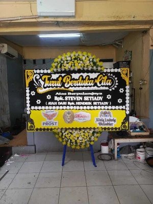 Papan Bunga di Leyangan Ungaran Timur