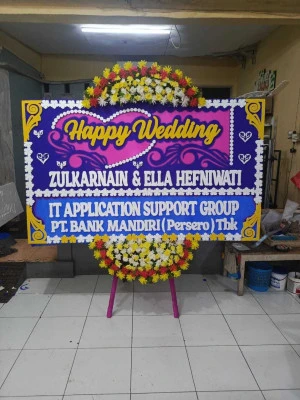 Papan Bunga di Leyangan Ungaran Timur